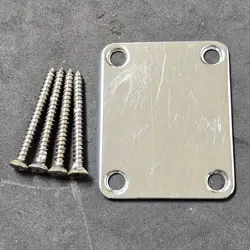 2009 FENDER HIGHWAY ONE STRAT / TELE GUITAR BLANK NECK PLATE & SCREWS RELIC?