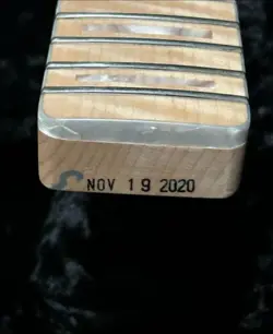 FENDER PARALLEL UNIVERSE TELECASTER MAGICO “LOADED NECK ONLY” FLAME MAPLE MINT.