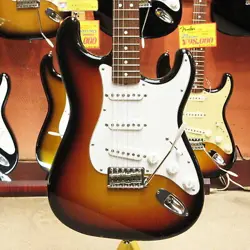 FENDER JAPAN ST-STD USED 2007-2008 BASSWOOD BODY ROSEWOOD FINGERBOARD W/SOFTCASE