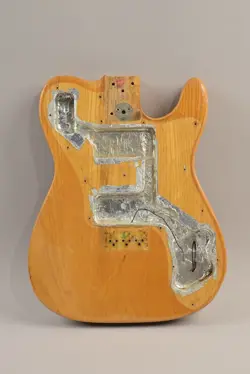 1973 VINTAGE FENDER TELECASTER DELUXE NATURAL ASH TELE ORIGINAL BODY 1970'S