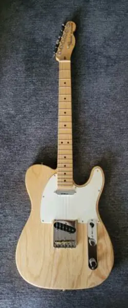 BEAUTIFUL FENDER AMERICAN STANDARD LIMITED EDITION NATURAL RAW ASH TELECASTER