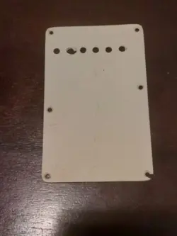 FENDER STRATOCASTER TREMOLO COVER 1950S