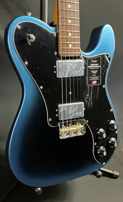 FENDER AMERICAN PROFESSIONAL II TELECASTER DELUXE ELECTRIC GUITAR DARK NIGHT W/