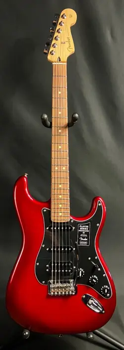FENDER SPECIAL EDITION PLAYER STRATOCASTER HSS ELECTRIC GUITAR CRIMSON RED BURST