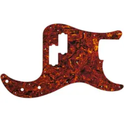 NEW - PICKGUARD FOR FENDER USA PRECISION BASS - TORTOISE SHELL