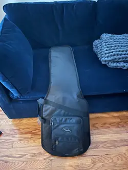 FENDER DELUXE PADDED GUITAR GIG BAG SOFT CASE BACK PACK STRAPS STORAGE POCKETS