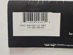 STANDARD STRAT PICKGUARD