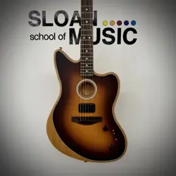 FENDER ACOUSTASONIC PLAYER JAZZMASTER - 2 TONE SUNBURST