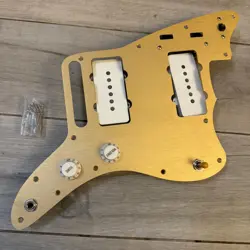 2023 FENDER VINTERA II 50S JAZZMASTER LOADED PICKGUARD GOLD ANODIZED ALUMINUM 62