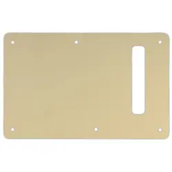 NEW - WD CUSTOM BACKPLATE FOR MODERN FENDER STRATOCASTER #06T CREAM THIN