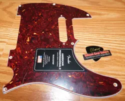 FENDER TELECASTER PICKGUARD AMERICAN PROFESSIONAL 2 TORTOISE GUITAR PARTS PRO