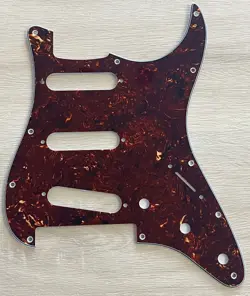 FITS FENDER PLAYER STRATOCASTER FLOYD ROSE SSS GUITAR PICKGUARD BROWN TORTOISE