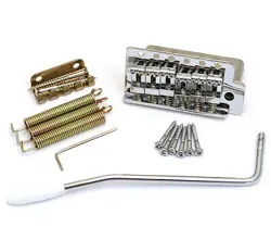 ALLPARTS CHROME TREMOLO MEXICAN STANDARD FENDER/SQUIER IMPORT STRAT® SB-5212-010