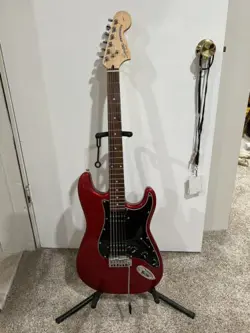 2003 SQUIER BY FENDER STRATOCASTER STANDARD SERIES 20TH ANNIVERSARY GREAT SHAPE