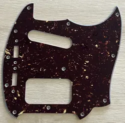 FOR FENDER KURT COBAIN MUSTANG HS GUITAR PICKGUARD SCRATCH PLATE,BROWN TORTOISE