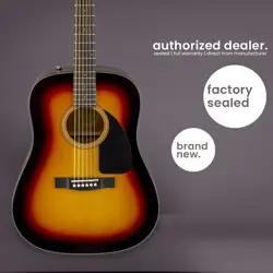 FENDER CD60 - DREADNOUGHT ACOUSTIC GUITAR - SUNBURST