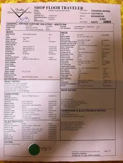 FENDER VINTAGE FENDER