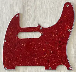FOR FENDER TELE 1962 STRATOCASTER PICKUP STYLE GUITAR PICKGUARD,RED TORTOISE