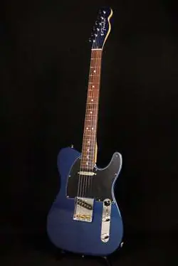 FENDER FSR COLLECTION HYBRID II TELECASTER AZURITE METALLIC ROSEWOOD  S N JD24