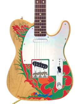 FENDER MEXICO JIMMY PAGE TL TELECASTER NATURAL GRAIN