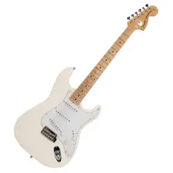 FENDER USED MADE IN JAPAN HYBRID 68 STRATOCASTER ARCTIC WHITE 2019 MOD
