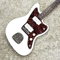 SQUIER BY FENDER VINTAGE MODIFIED JAZZMASTER OLYMPIC WHITE USED