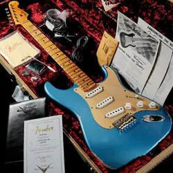 FENDER CUSTOM SHOP LIMITED EDITION 1954 STRATOCASTER RELIC AGED LAKE PLACID BLUE