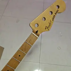 NEW JAZZ BASS ROASTED MAPLE BASS GUITAR NECK 20 FRET FOR DIY FENDER REPLACE
