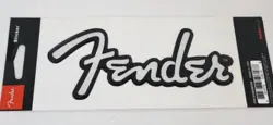 GENUINE FENDER GUITARS STICKER ORIGINAL 6 INCH