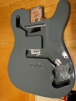 FENDER AMERICAN PROFESSIONAL TELECASTER DELUXE BODY ONLY-- SONIC GRAY/GREY