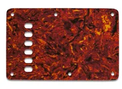 NEW - BACKPLATE FOR VINTAGE FENDER STRAT, TORTOISE, STBV-3605