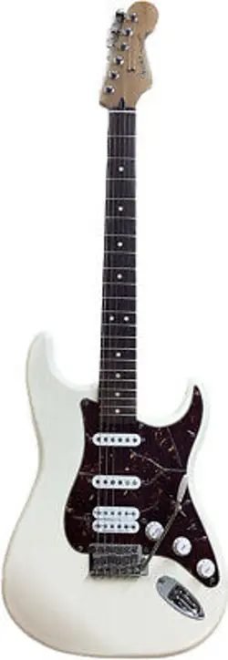 USED FENDER STRATOCASTER ELECTRIC GUITAR _ MADE IN MEXICO (9216122)