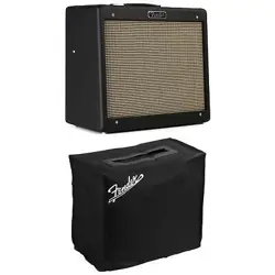 FENDER BLUES JUNIOR IV 1 X 12-INCH 15-WATT TUBE COMBO AMP WITH COVER - BLACK