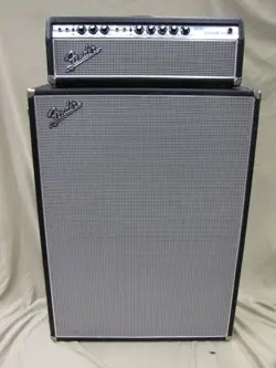 1968 FENDER BANDMASTER HEAD / CAB / COVERS / FOOTSWITCH.......ONE OWNER !