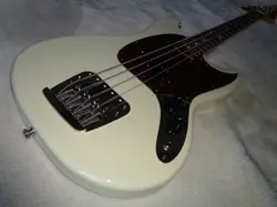 RARE 2004-2005 FENDER MB98SD MUSTANG BASS CIJ JAPAN OLYMPIC WHITE SHORT SCALE