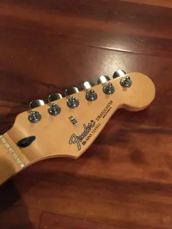 1993 FENDER STRATOCASTER MIM STANDARD STRAT MAPLE NECK TUNERS PLATE