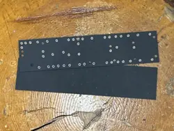 FENDER STYLE VINTAGE SIZED 6G3 CIRCUIT BROWN DELUXE EYELET FIBERBOARD TUBE PARTS