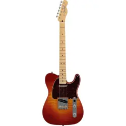 FENDER MADE IN JAPAN HYBRID II TELECASTER FMT SUNSET ORANGE TRANSPARENT