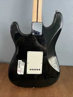 FENDER STARCASTER ELECTRIC GUITAR BLACK EBONY