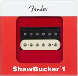 FENDER SHAWBUCKER 1 HUMBUCKING GUITAR PICKUP - ZEBRA, BRIDGE OR NECK - NEW