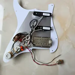 SSH PREWIRED LOADED PICKGUARD WITH ALNICO 5 PICKUPS FOR FENDER STRAT GUITAR