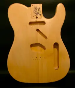 BASSWOOD FENDER TELE STYLE GUITAR BODY