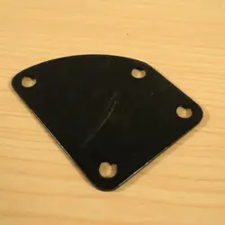 ASYMMETRIC CURVED GUITAR NECK JOINT PLATE BLACK SQUIER FENDER