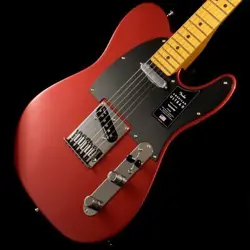 FENDER: AMERICAN ULTRA II TELECASTER MAPLE FINGERBOARD SINISTER RED