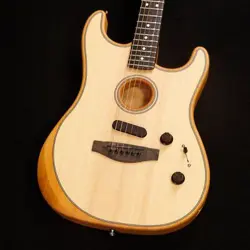 FENDER: AMERICAN ACOUSTASONIC STRATOCASTER NATURAL