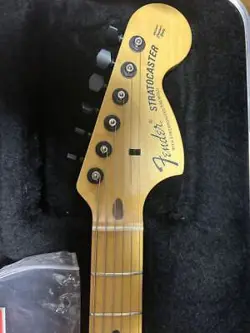 FENDER KEN STRATOCASTER GALAXY RED 2017 SAFE PACKING!