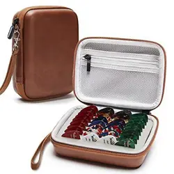 GUITAR PICK HOLDER CASE COMPATIBLE FOR FENDER, CHROMACAST, D'ADDARIO, JIM BROWN