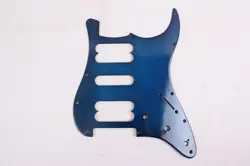 ELECTRIC GUITAR PICKGUARD HSH FLAME PLANTER FOR FENDER STRAT SCRATCH PLATE BLUE