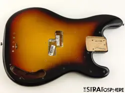 FENDER AV II AMERICAN VINTAGE 1960 PRECISION P BASS BODY 60 3TS