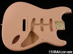 USA FENDER CUSTOM SHOP 70TH ANNIE 54 STRATOCASTER NOS BODY STRAT ASH SHELL PINK